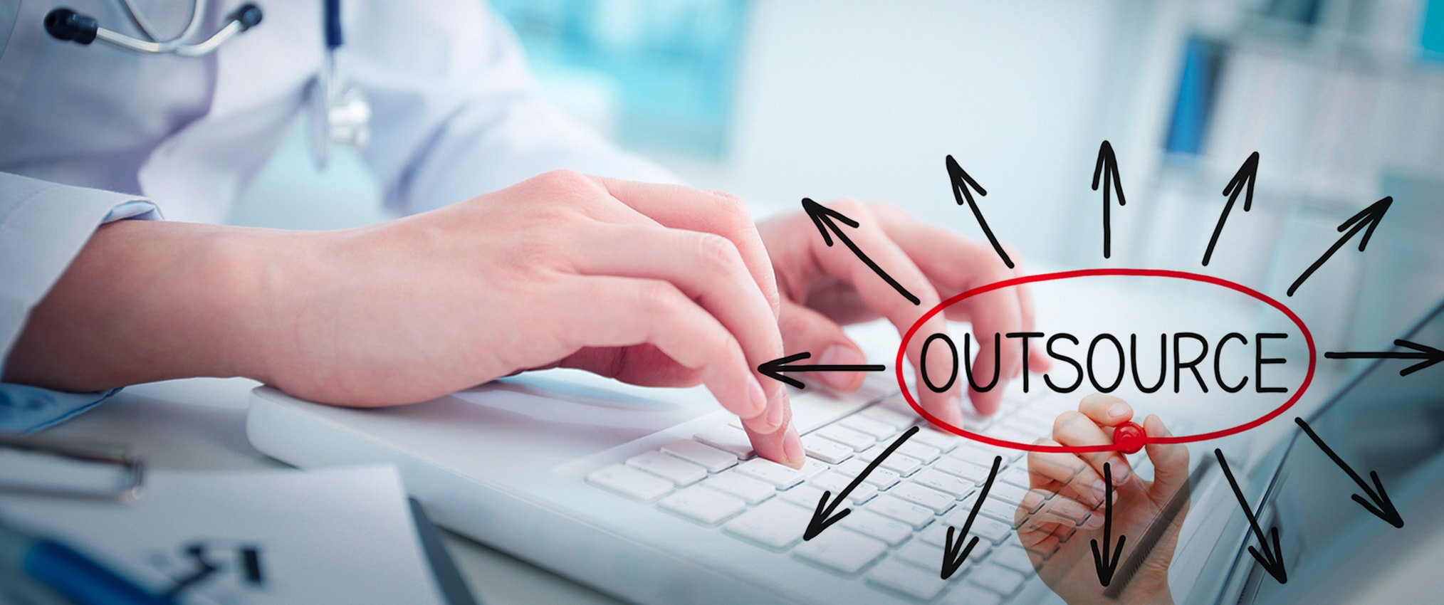 does outsourcing medical data entry benefit healthcare companies